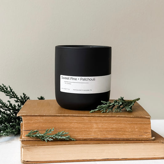 Sweet Pine and Patchouli Candle