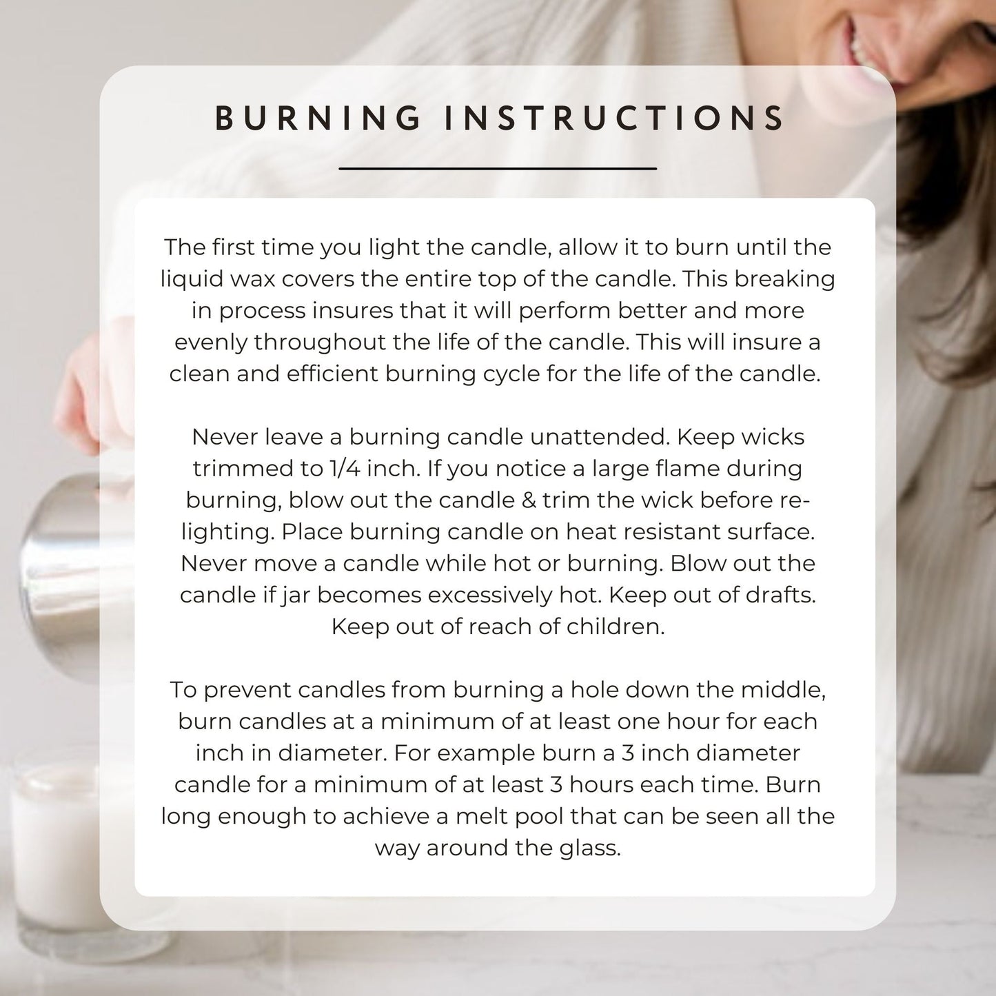 White Eucalyptus Candle