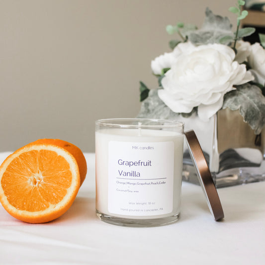 Grapefruit Vanilla Candle