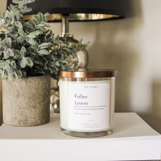 Fallen Leaves Candle