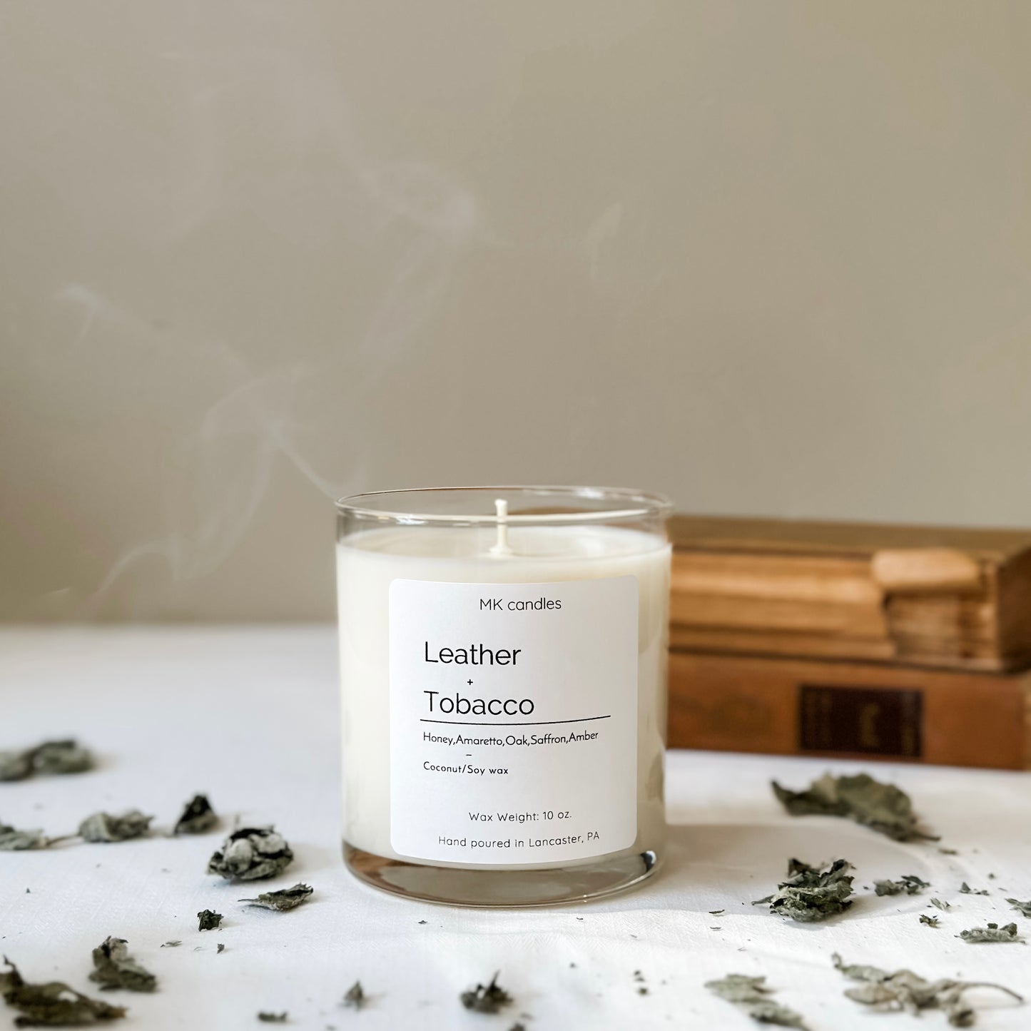 Leather & Tobacco Candle