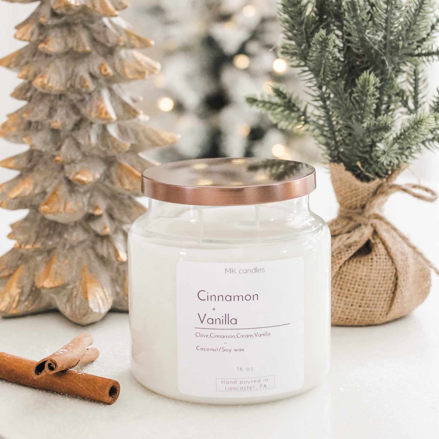 Cinnamon & Vanilla Candle