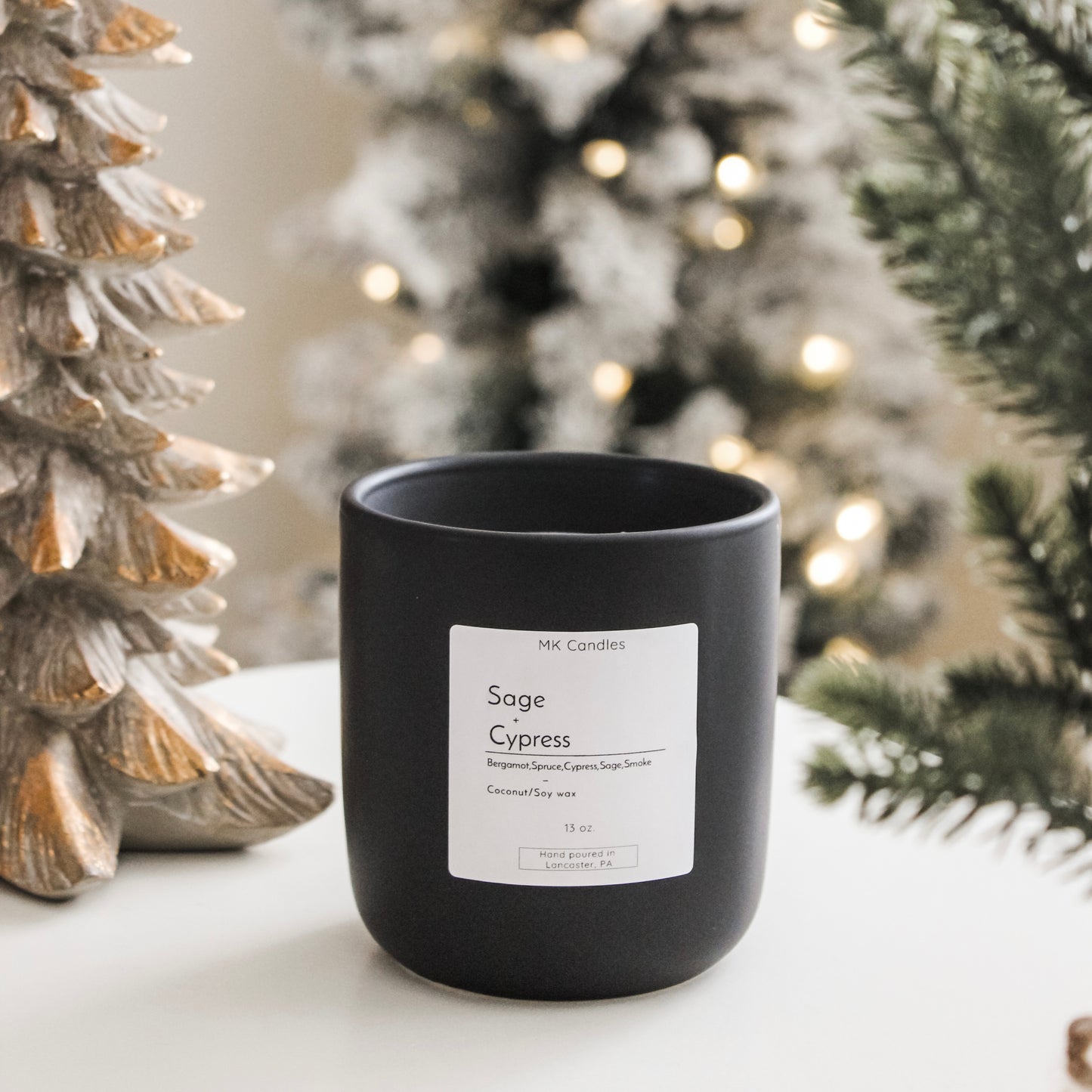 Sage & Cypress Candle