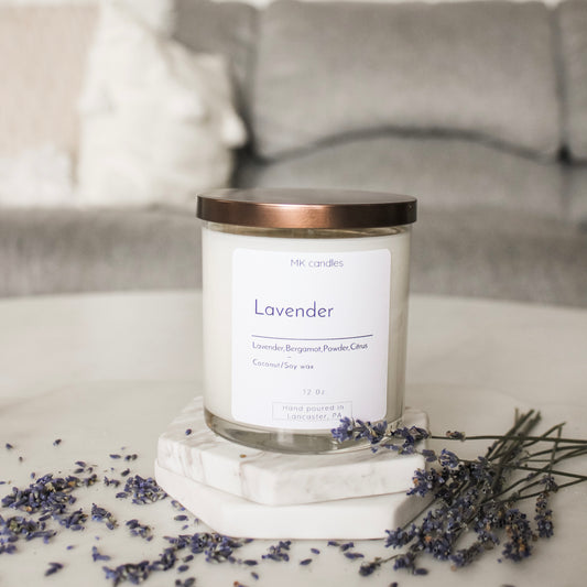 Lavender Candle